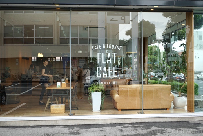 「FLAT CAFE」ランチでもスイーツ使いたい！健軍でおすすめのカフェ。